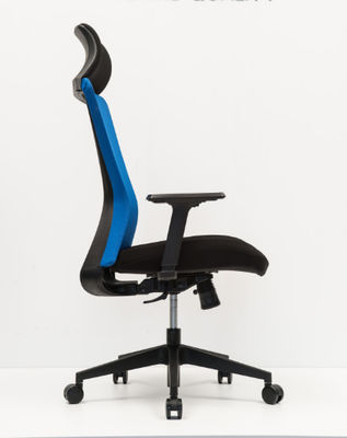 0.105m3 Black Mesh Arm Chair Reclining Swivel For Computer Desk